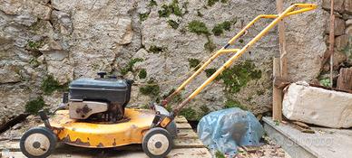 tagliaerba a motore usato, funzionante