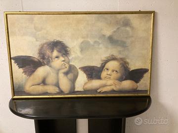 Quadro grande con angeli largo 160