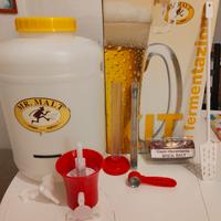 kit fermentazione Mr Malt per birra + bottiglie