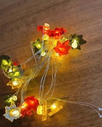 Catena luminosa luci autunnali