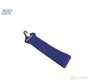 NASTRO TRAINO IN TESSUTO BLU