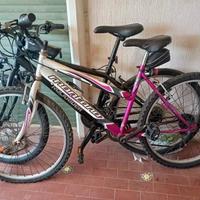 2 MOUNTAIN BIKE UOMO DONNA