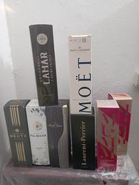 Lotto Bottiglie Champagne Vari parte 1