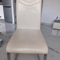 sedie moderne in ecopelle