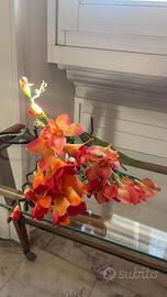 Orchidea Cymbidium Orange finti