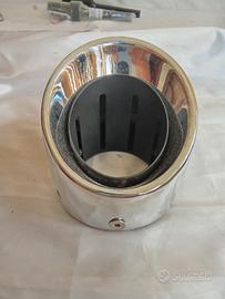 terminale di scarico 113mm acciaio specchio