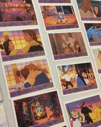 La Bella e la Bestia Upper Deck Cards 1992 complet