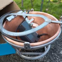 Paiolo elettrico Polentina Automatica in Rame