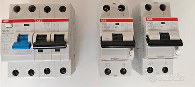Magnetotermici differenziali ABB - 0,03A