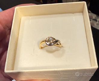 Anello Recarlo con solitario da 0,29 carati