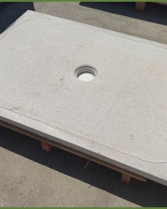 Piatto Doccia in Marmo di Trani cm. 120x80x4 h.