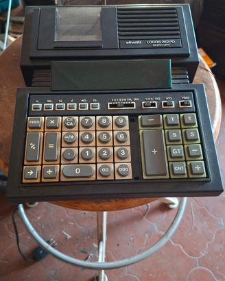 Calcolatrice Scrivente Vintage Olivetti Logos 262
