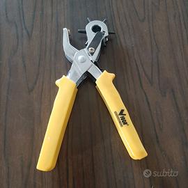 Pinza fustellatrice per forare pelle e cuoio