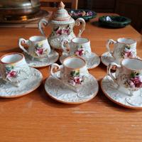Servizio da caffè Capodimonte