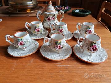 Servizio da caffè Capodimonte
