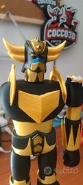 Goldrake Jumbo 30 Cm style Custom Gold 3D