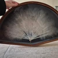 Ventaglio antico piume di struzzo