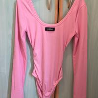 Body rosa Lumina - schiena scoperta