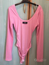 Body rosa Lumina - schiena scoperta