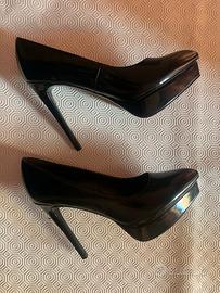 Décolleté nere lucide Mango Touch – TACCO 13 cm