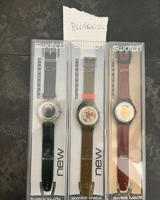 3 swatch automatic nuovi