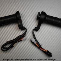 Coppia di manopole riscaldate universali Design 2