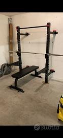 Rack pieghevole parete palestra strenghtshop