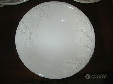 Piatto - centrotavola ceramica shabby rotonda