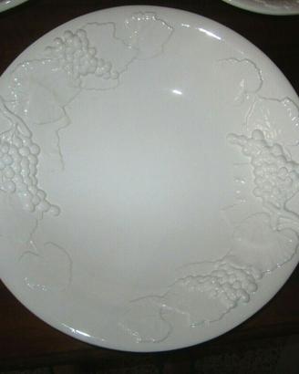 Piatto - centrotavola ceramica shabby rotonda