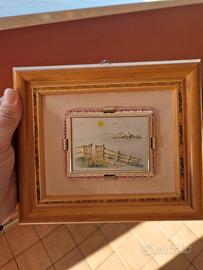 Quadretto con paesaggio