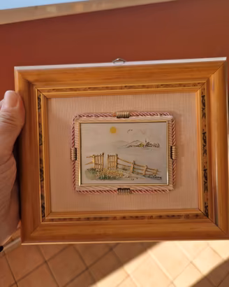 Quadretto con paesaggio
