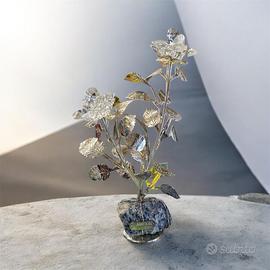 Collezione fiori in cristallo