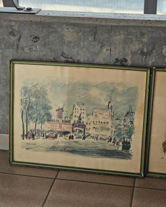 Michele Cascella – Parigi, Moulin Rouge 