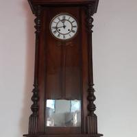 OROLOGIO VENETO A PENDOLO DA MURO DELLA META' 800