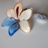Fiore in vetro di murano