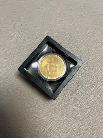 Moneta Bitcoin BTC da Collezione