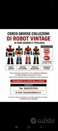 GROSSE COLLEIONI ROBO VINTAGE GIAPPONESI