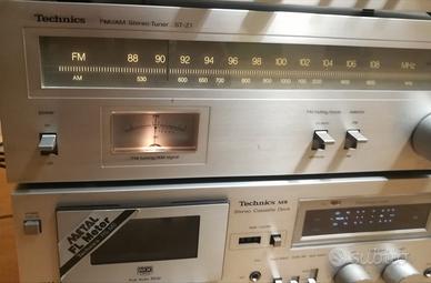 technics Radio st-z1 e Cassette rs- m8  