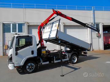 ISUZU M30 (75 q.li) GRU e RIBALTABILE TITAN