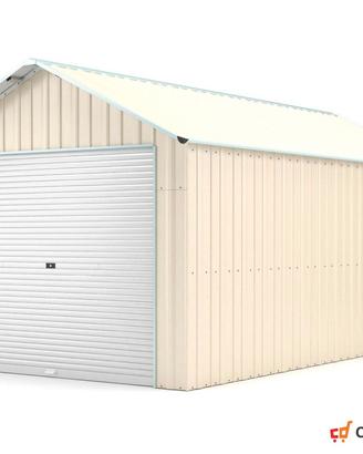 Capanno container box acciaio 360x762 beige