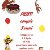 Inviti di compleanno personalizzabili, temi vari