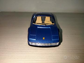 Ferrari Testarossa blu 1/24 Burago Bburago Rara