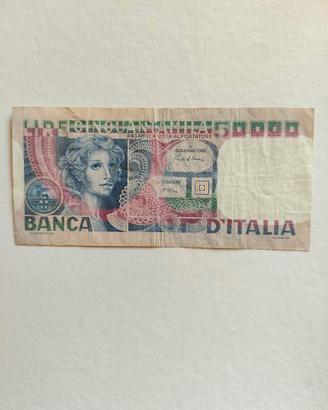 Repubblica Italiana - Lire 50.000 "Volto di Donna"