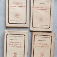 Libri serie Educatori antichi e moderni anni 50