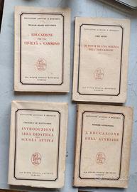 Libri serie Educatori antichi e moderni anni 50