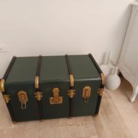 Baule verde vintage