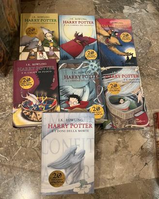 Saga completa Harry Potter 20 anni