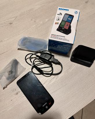 Brondi amico smartphone senior 4g dual sim