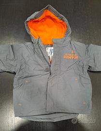 Giacca neve Decathlon bambino 3 anni con cappuc