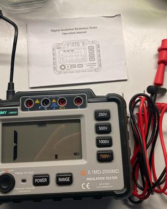 Terster resistenza di isolamento 1000V